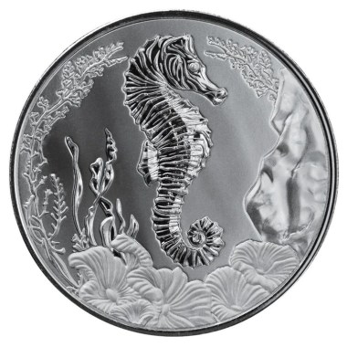 Moneda de Plata Caballito de Mar de Samoa 2025 1 oz