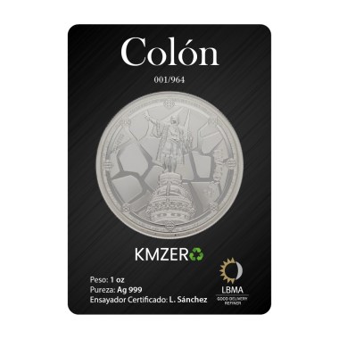 Moneda de Plata Colón 2025 1 oz