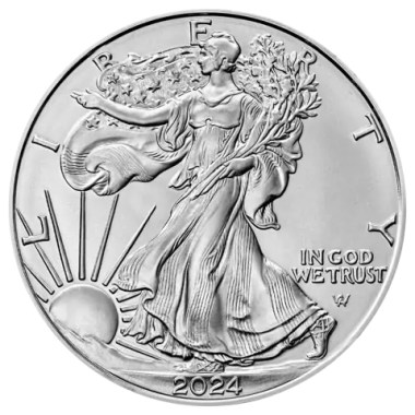 Moneda de Plata American Eagle 2024 1 oz