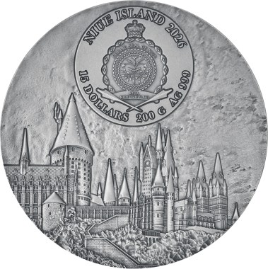 Moneda de Plata Harry Potter y la Orden del Fénix 2026 reverso