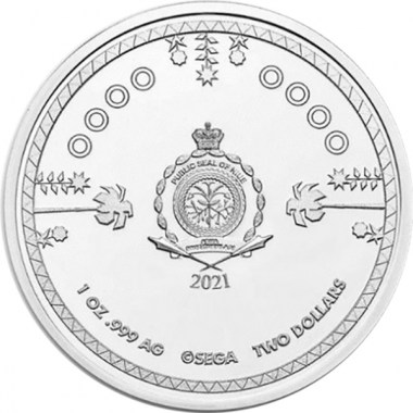 Moneda de Plata Hedgehog Sonic 30 aniversario 2021 1 oz reverse
