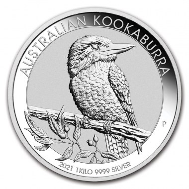 Moneda de Plata Kookaburra 2021 1 kg