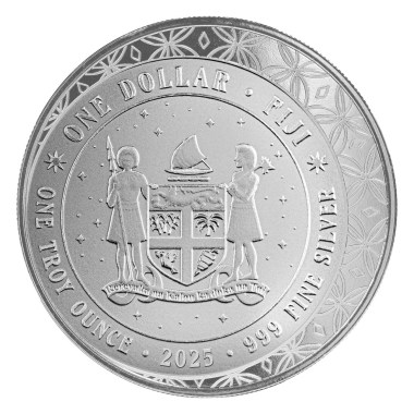 Moneda de Plata Unicornio 2025 1 oz reverse