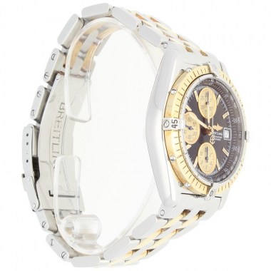 Reloj Breitling Chronomat acero y oro D13050.1 Esfera Azul