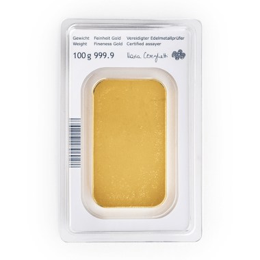 Lingote de Oro Münze Österreich de 100g