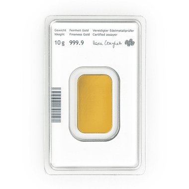Lingote de Oro Münze Österreich de 10g