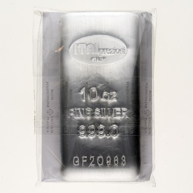 Lingote de Plata Italpreziosi de 10oz