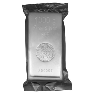 Lingote de Plata SEMPSA de 1kg
