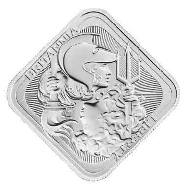 Lingote de Plata The Royal Mint Britannia and Liberty de 10oz