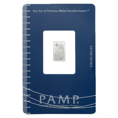 Lingote de Platino PAMP de 1g