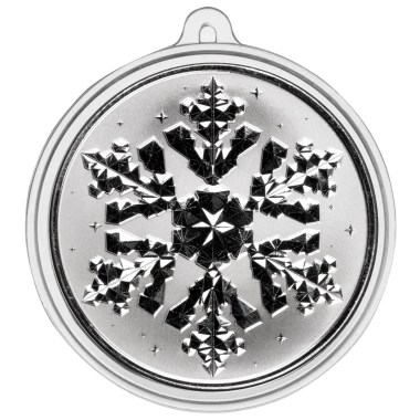 Medalla de Plata Copo de Nieve 1 oz