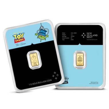 Moneda - Lingote de Oro Toy Story - El Gancho 2026 1 g