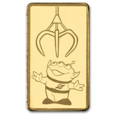 Moneda - Lingote de Oro Toy Story - El Gancho 2026 1 g