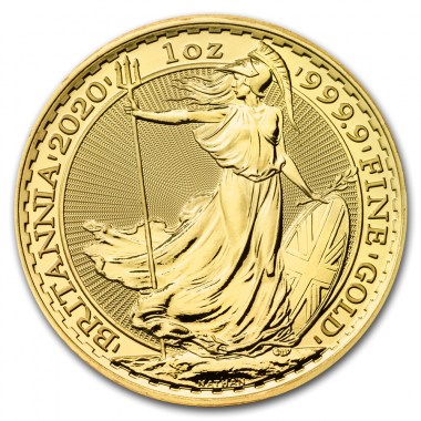 Moneda de Oro Britannia 2020 1 oz
