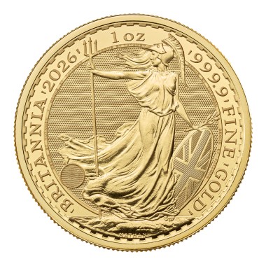 Moneda de Oro Britannia 2026 1 oz
