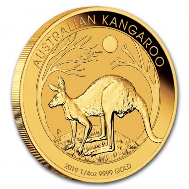 Moneda de Oro Canguro 2019 1/4 oz