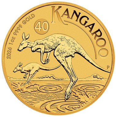 Moneda de Oro Canguro  2026 1 oz
