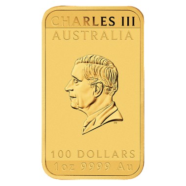 Moneda de Oro Dragón Rectangular 2026 1 oz
