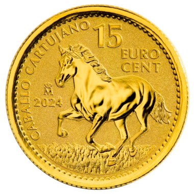 Moneda de Oro Caballo Cartujano 2024 1/10 oz