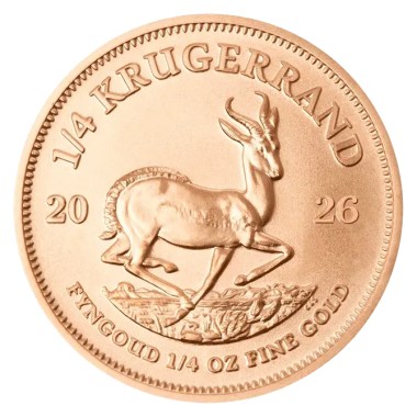 Moneda de Oro Krugerrand 2026 1/4 oz