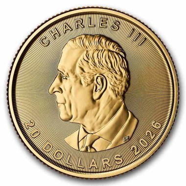Moneda de Oro Maple Leaf 2026 1/2 oz