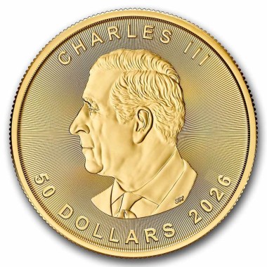Moneda de Oro Maple Leaf  2026 1 oz