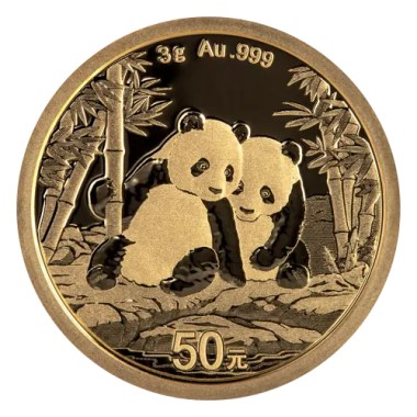 Moneda de Oro Panda 2026 3 g
