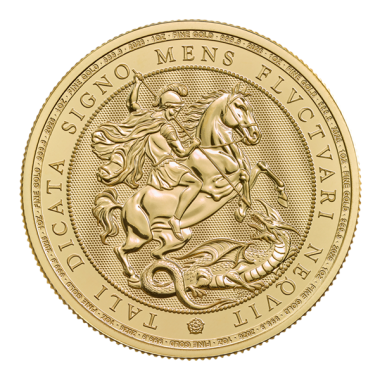 Moneda de Oro San Jorge y el Dragón 2026 1 oz