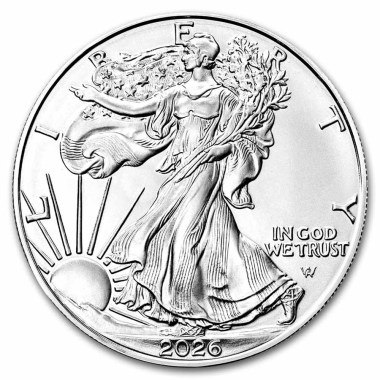 Moneda de Plata American Eagle 2026 1 oz