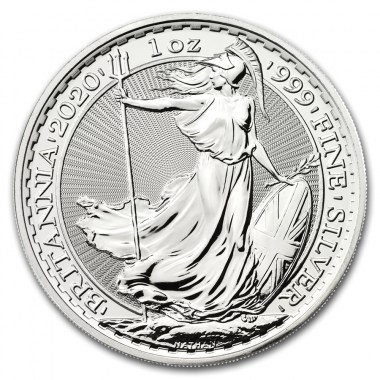 Moneda de Plata Britannia 2020 1 oz