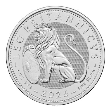 Moneda de Plata British Lion 2026 1 oz
