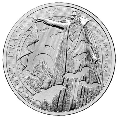 Moneda de Plata Conde Drácula 2025 1 oz