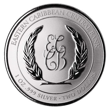 Moneda de Plata EC8 St. Lucia - Parrot 2025 1 oz