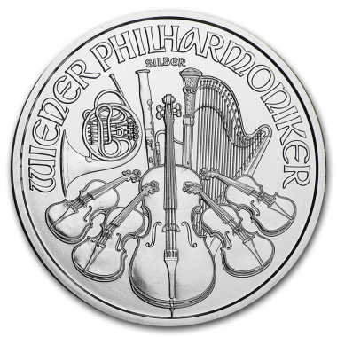 Moneda Filarmonica Plata 1 Oz