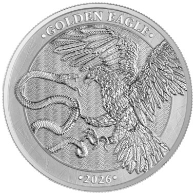 Moneda de Plata Malta Golden Eagle 2026 1 oz