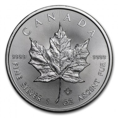 Moneda de Plata Maple Leaf 2018 1 oz