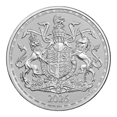 Moneda de Plata The Royal Arms 2026 1 oz
