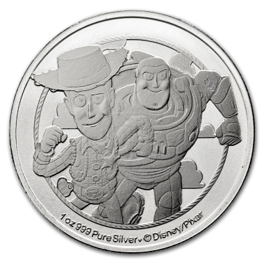 Moneda de Plata Toy Story 2026 1 oz