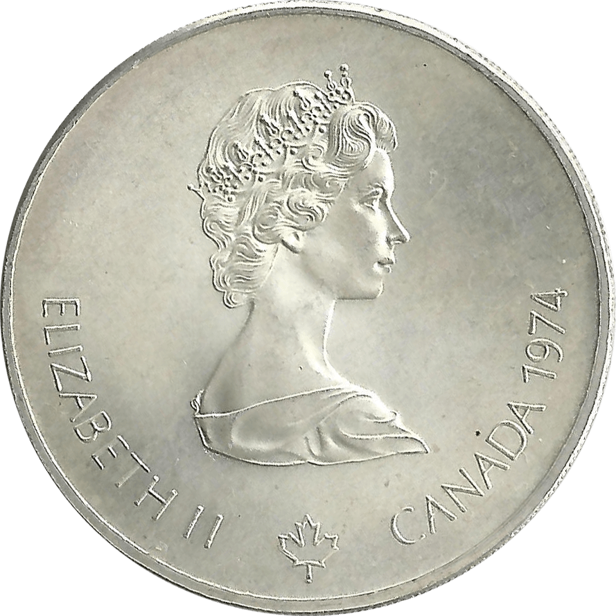 Moneda Canadá 5 Dolares Plata Monedas Olimpiadas Montreal 99,99 g