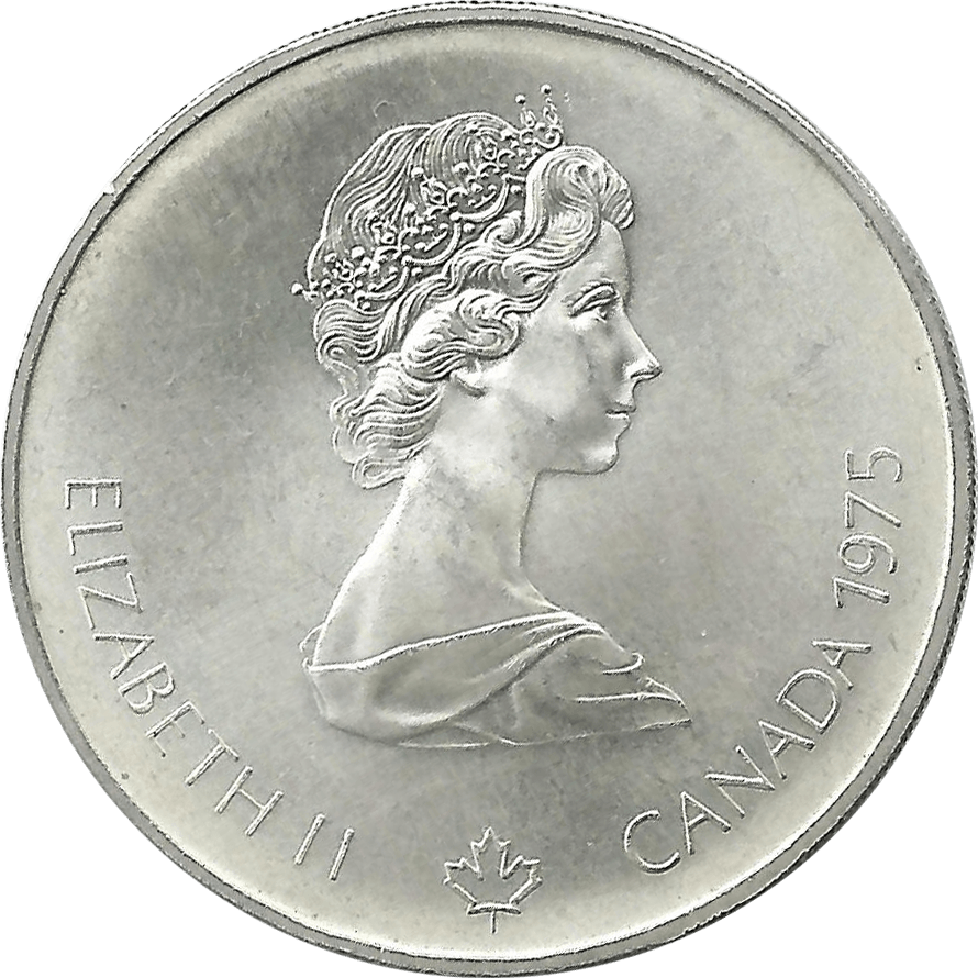 Moneda Canadá 5 Dolares Plata Monedas Olimpiadas Montreal 99,99 g