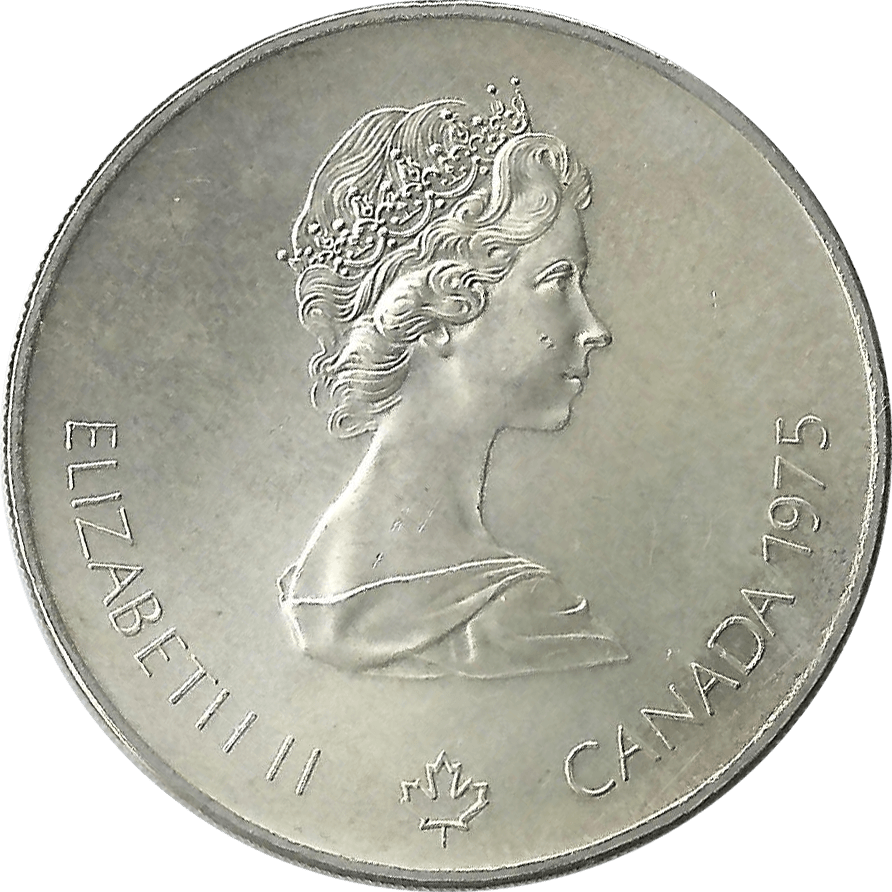 Moneda Canadá 5 Dolares Plata Monedas Olimpiadas Montreal 99,99 g