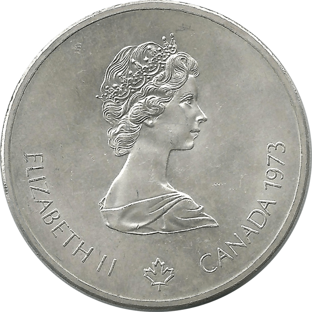 Moneda Canadá 10 Dolares Plata Monedas Olimpiadas Montreal 99,99 g