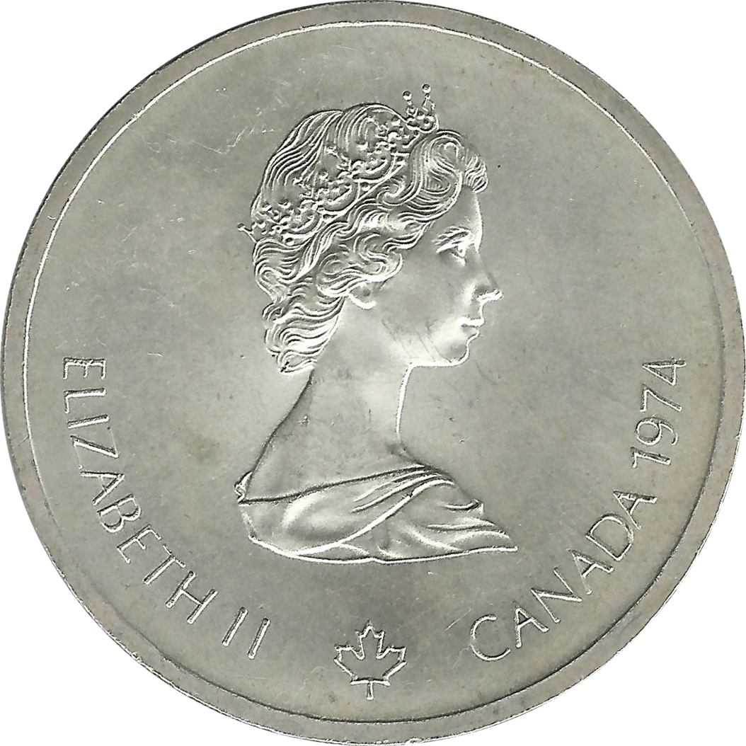 Moneda Canadá 10 Dolares Plata Monedas Olimpiadas Montreal 99,99 g