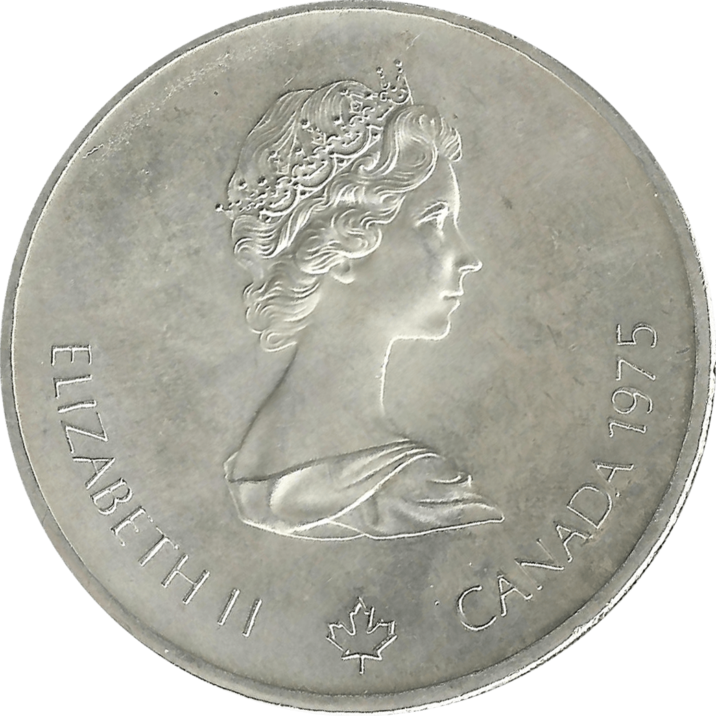 Moneda Canadá 10 Dolares Plata Monedas Olimpiadas Montreal 99,99 g