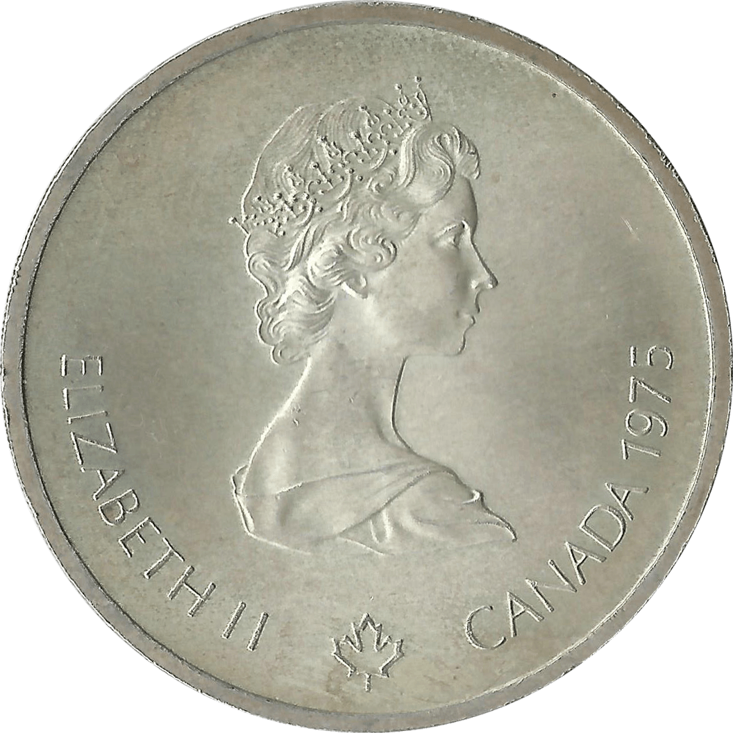 Moneda Canadá 10 Dolares Plata Monedas Olimpiadas Montreal 99,99 g