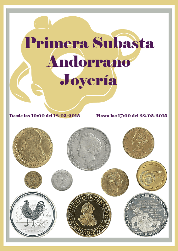 Primera Subasta Andorrano Joyería