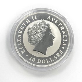 Moneda Australia Kookaburra Plata 2018 10 oz
