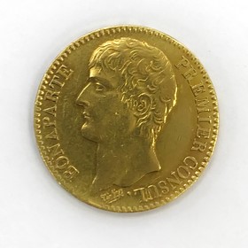 Moneda Francia 40 Francs Oro 1812 12,91 g
