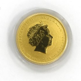 Moneda Australia 15 Dollars Año de la Cabra Oro 2015 1/10 oz