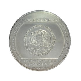 Moneda México 10 Pesos Nuevos Pirámide de El Tajín Plata 1993 5 oz